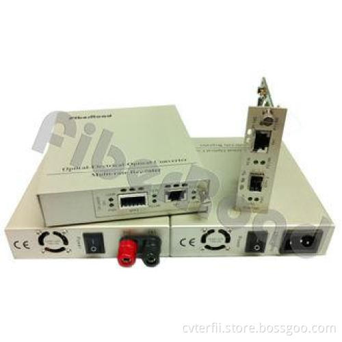 DWDM / CWDM 10G Media Converter Copper To Fiber , RJ45 To S